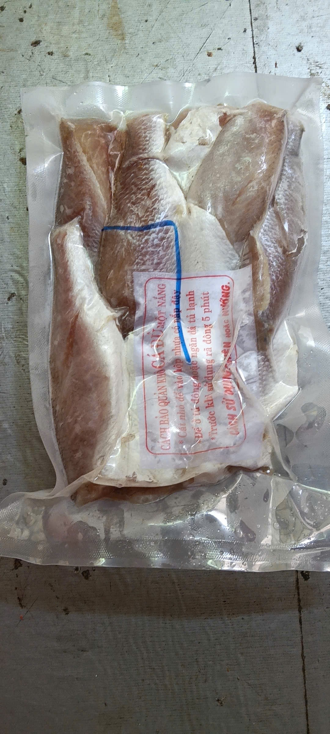 Cá đù một nắng size lớn