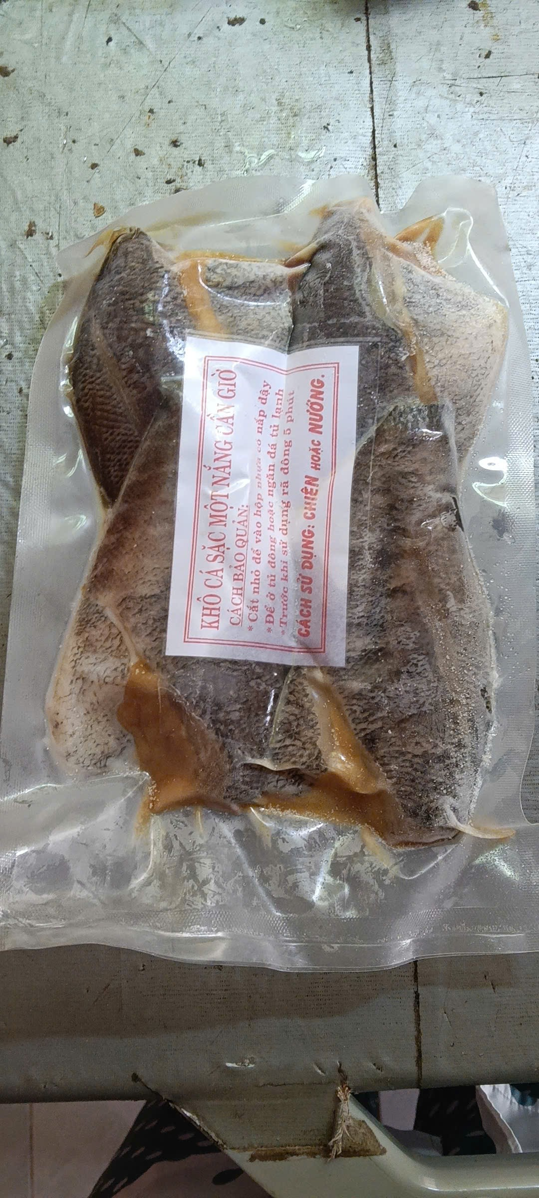 Cá sặc một nắng